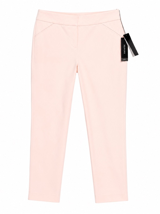 Alfani Pants - Alfani Cream Pull-On‎ Ponte Cropped Pants